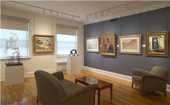 Installation view of Robert Henri exhibition at Debra Force Fine Art.