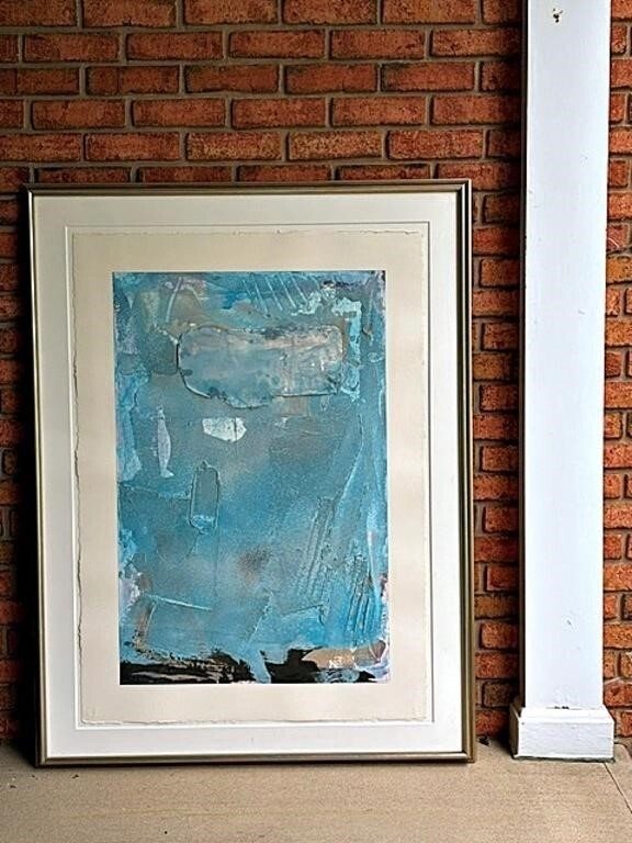 Artwork by James Groff, ABSTRACT MIXED MEDIA PAINTIING, Made of Mixed media painting on paper