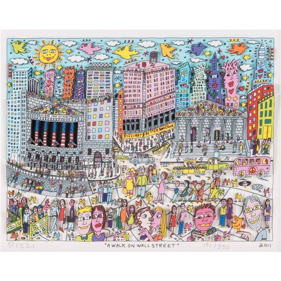 James Rizzi Art for Sale: Available Works & Gallery Listings