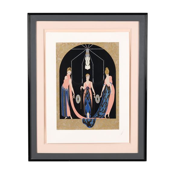Erté | Erte - Three Faces (1974) | MutualArt