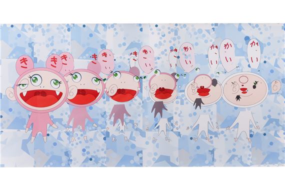 Takashi Murakami | Shangri-La Blue (2018) | MutualArt