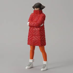 Taku Obata | SOFB BOY (DOWN JACKET DIAGONAL STRIPE) | MutualArt