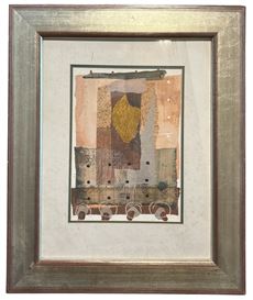 P.G. GRAVELE （金箔押し)抽象絵画❗最終値下げ中 P.G. GRAVELE （金