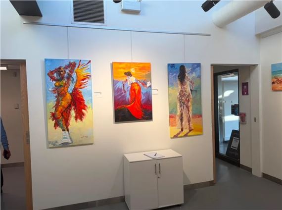Godfrey Afebuame: Vivid Expressions at EAA Gallery