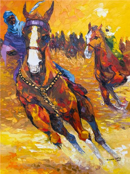 ONLINE: Godfrey Afebuame: Sculpting In Pigments at EAA Gallery