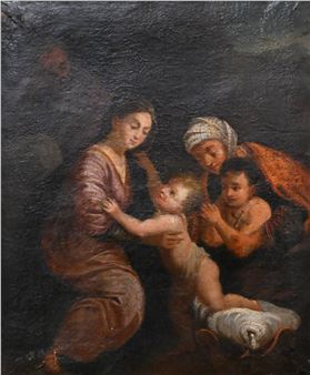 Madonna and Child with Saint John the Baptist Picture