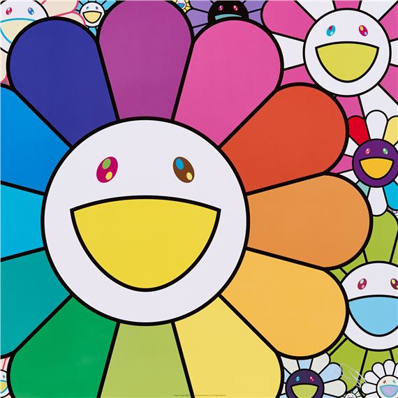 Takashi Murakami | Shangri-La Blue (2018) | MutualArt