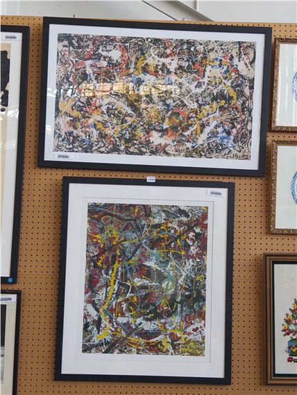 Jackson Pollock | Jackson Pollock Studio (Splash) 1000% (2020