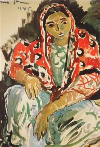 ARAB WOMAN - Irma Stern