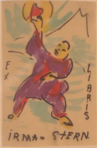 EX LIBRIS IRMA STERN - Irma Stern