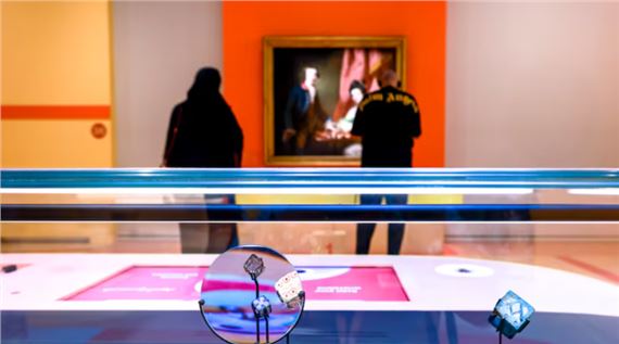 UAE art guide: 12 exhibitions to see, from board games at Louvre Abu Dhabi to orange art at Ayyam Gallery
