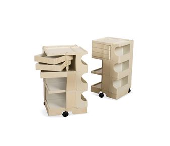 Pair of Colombo for Bieffeplast "Boby" Trolley Carts Picture