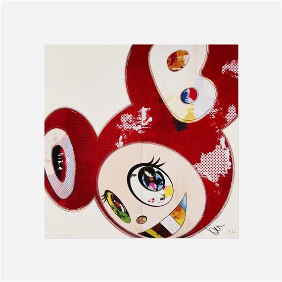 Takashi Murakami | Dragon Heads - Gold (2015) | MutualArt