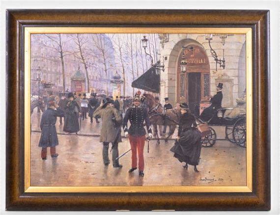 Jean Béraud | Le boulevard Saint-Denis à Paris | MutualArt