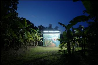 Installation view of Apichatpong Weerasethakul exhibition at Kiang Malingue, Wanchai.