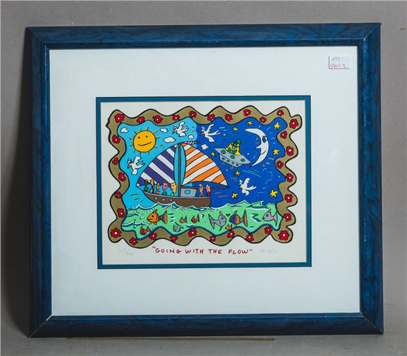 James Rizzi | 1200 Years of Rain in Münster (1993) | MutualArt
