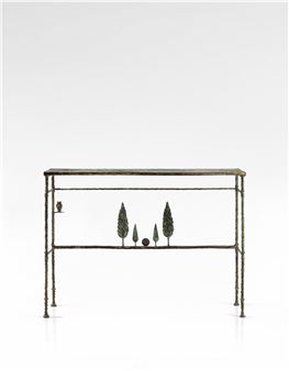 Unique console Hommage à Böcklin, special commission