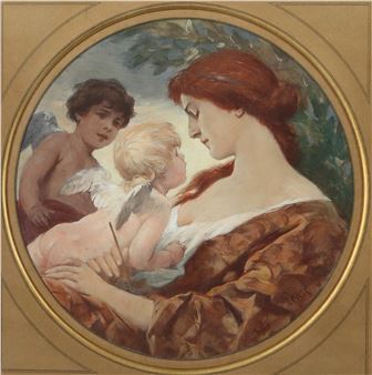 Sappho by Ernst Roeber