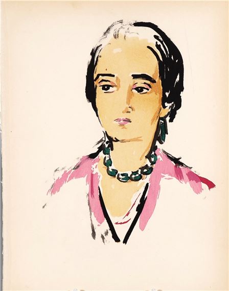 Kees van Dongen | Portrait de jeune femme (ca. 1930) | MutualArt