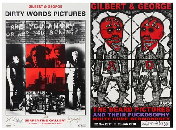 Gilbert & George Art for Sale: Available Works & Gallery Listings