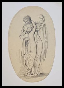 Achille Devéria Art for Sale: Available Works & Gallery Listings