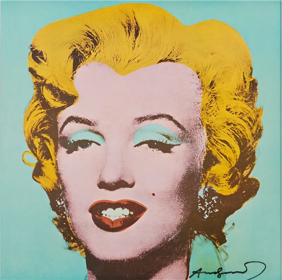 A Signed Warhol, Tate Gallery, Marilyn Monroe, Poster - Andy Warhol