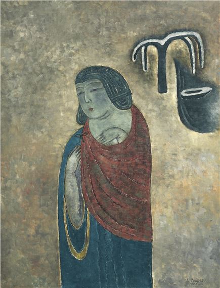 Leonard Tsuguharu Foujita | Nature morte à la pipe et à la poupée