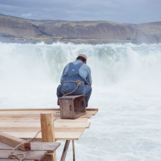 Richard Stefani: Before the Water Rose: Celilo Falls, 1956 at Stefani Art Gallery