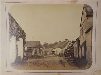 Village Street, Charron, Thomery, or Barbizon? - Eugène Cuvelier