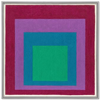 Study to Homage to the Square: Double Call