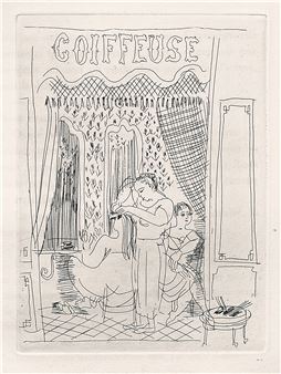 ベルナール・ビュッフェ、【Jeune homme au col roule】 Bernard Buffet | Jeune homme au col roulé (1948) | MutualArt