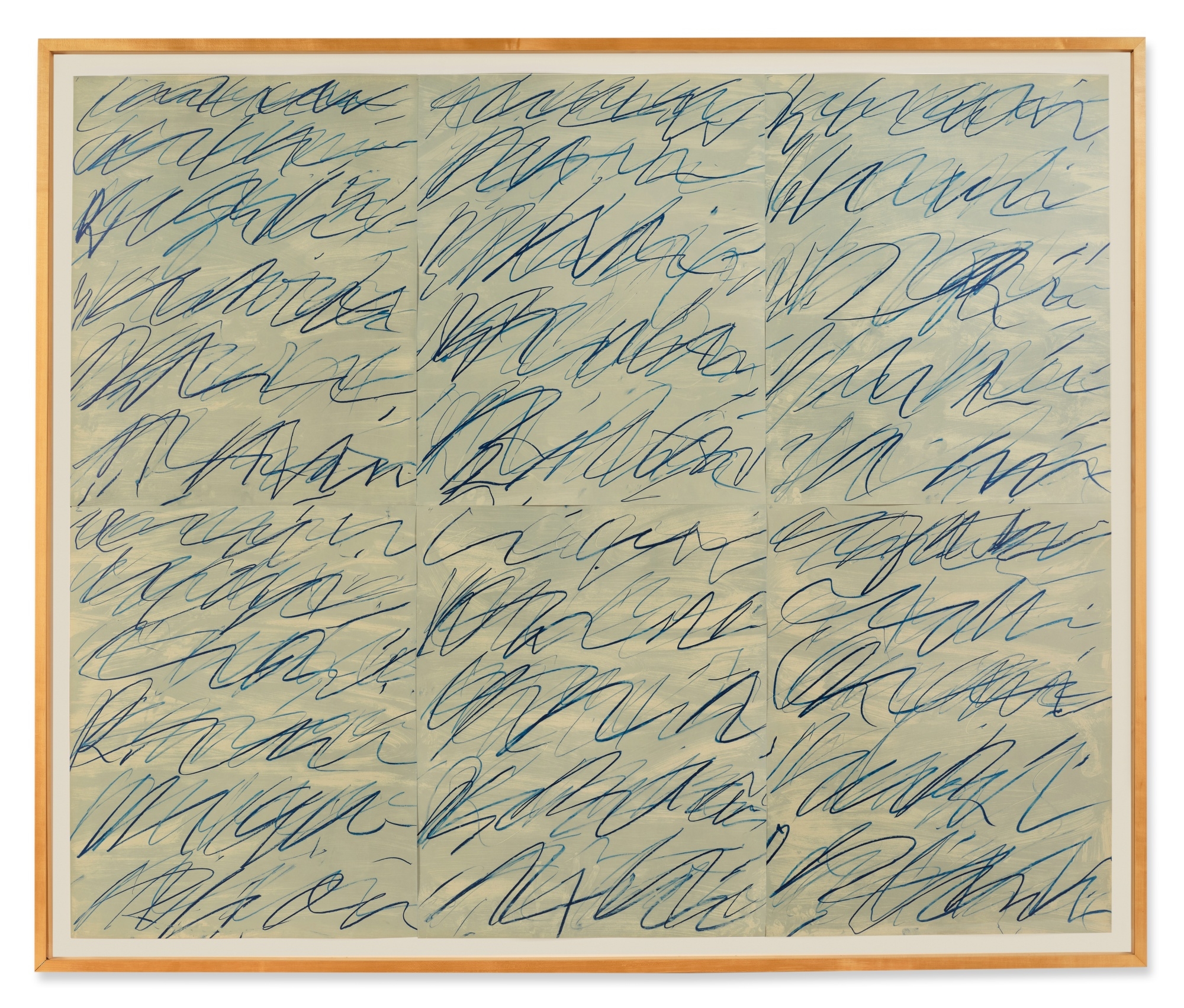 Cy Twombly | Roman Notes (Bastian 21-26) (1970) | MutualArt