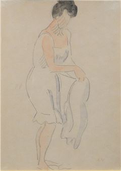 Staande vrouw Picture
