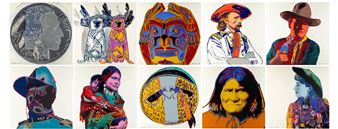 Cowboys and Indians (10 works, complete portfolio)