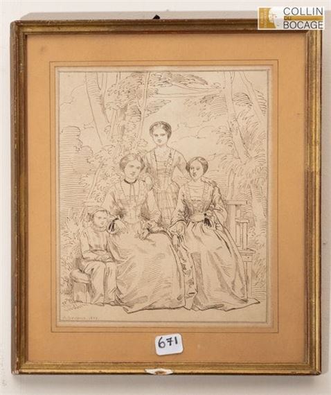 Achille Devéria Art for Sale: Available Works & Gallery Listings