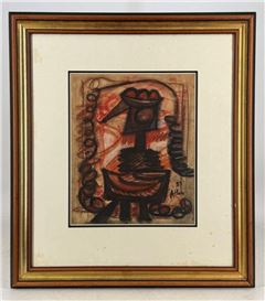 Jean-Michel Atlan、CONPOSITION Jean-Michel Atlan Market Data: Auction Results & Gallery Prices