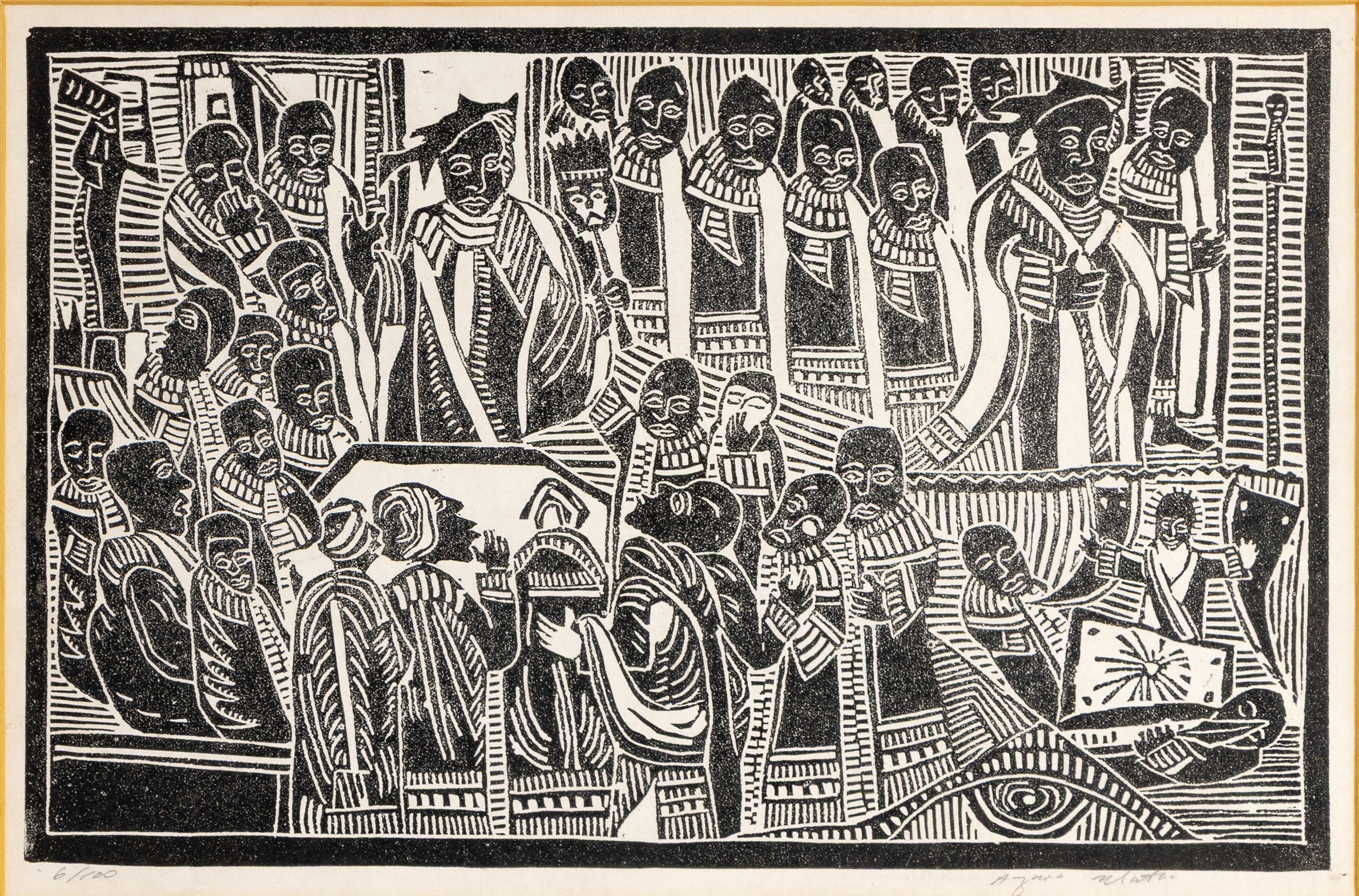 Azaria Mbatha | THE SERMON | MutualArt