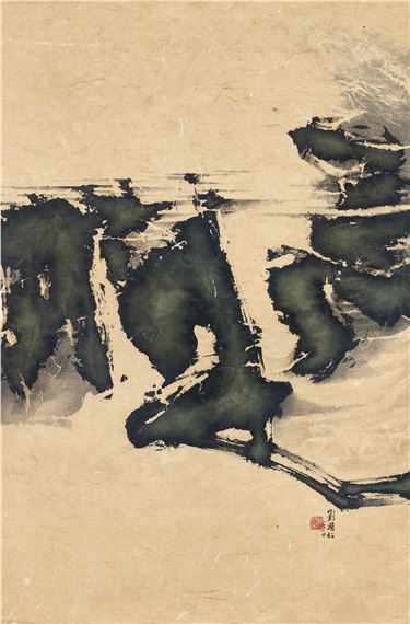 Liu Kuo-Sung | Abstract Landscape (1964) | MutualArt