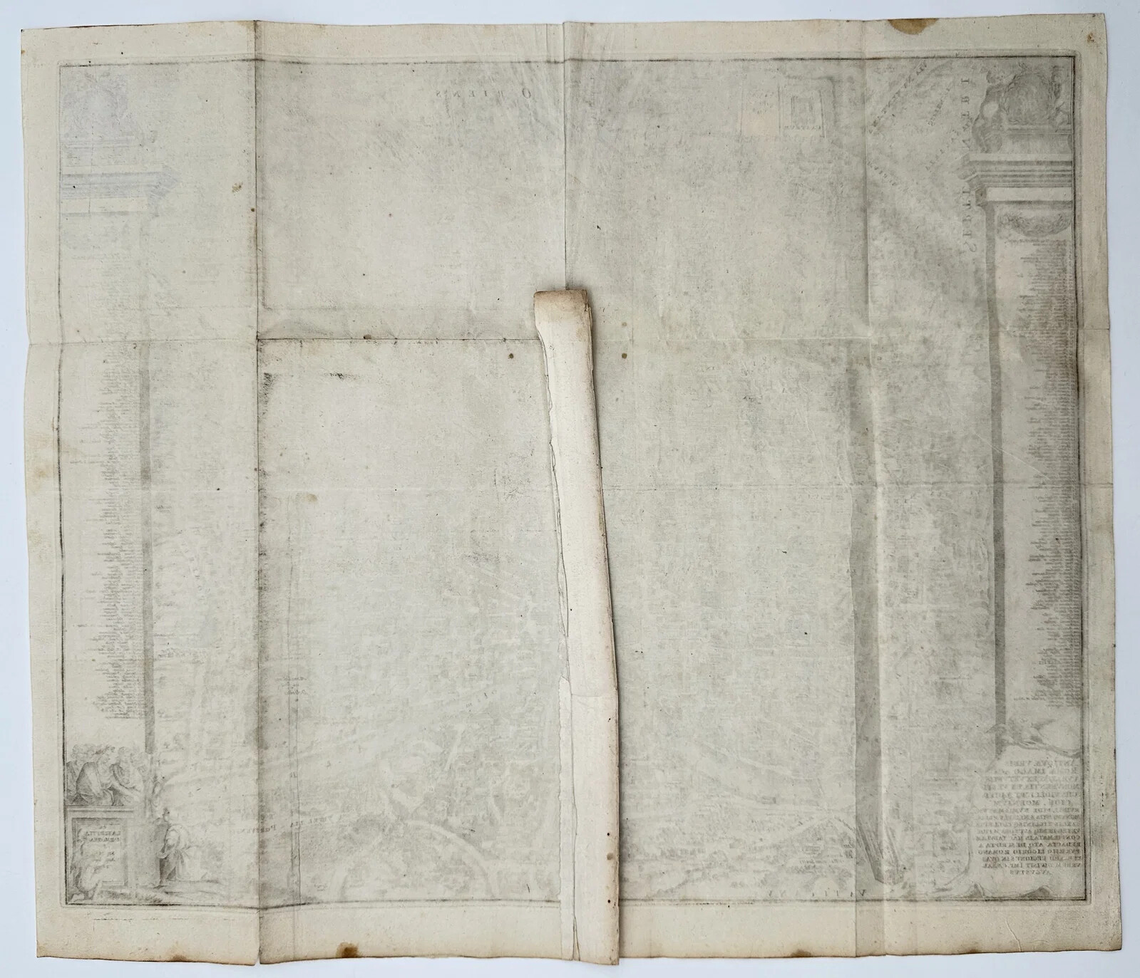 Pieter van der Aa | Historical Bird's-Eye Map of Ancient Rome ...