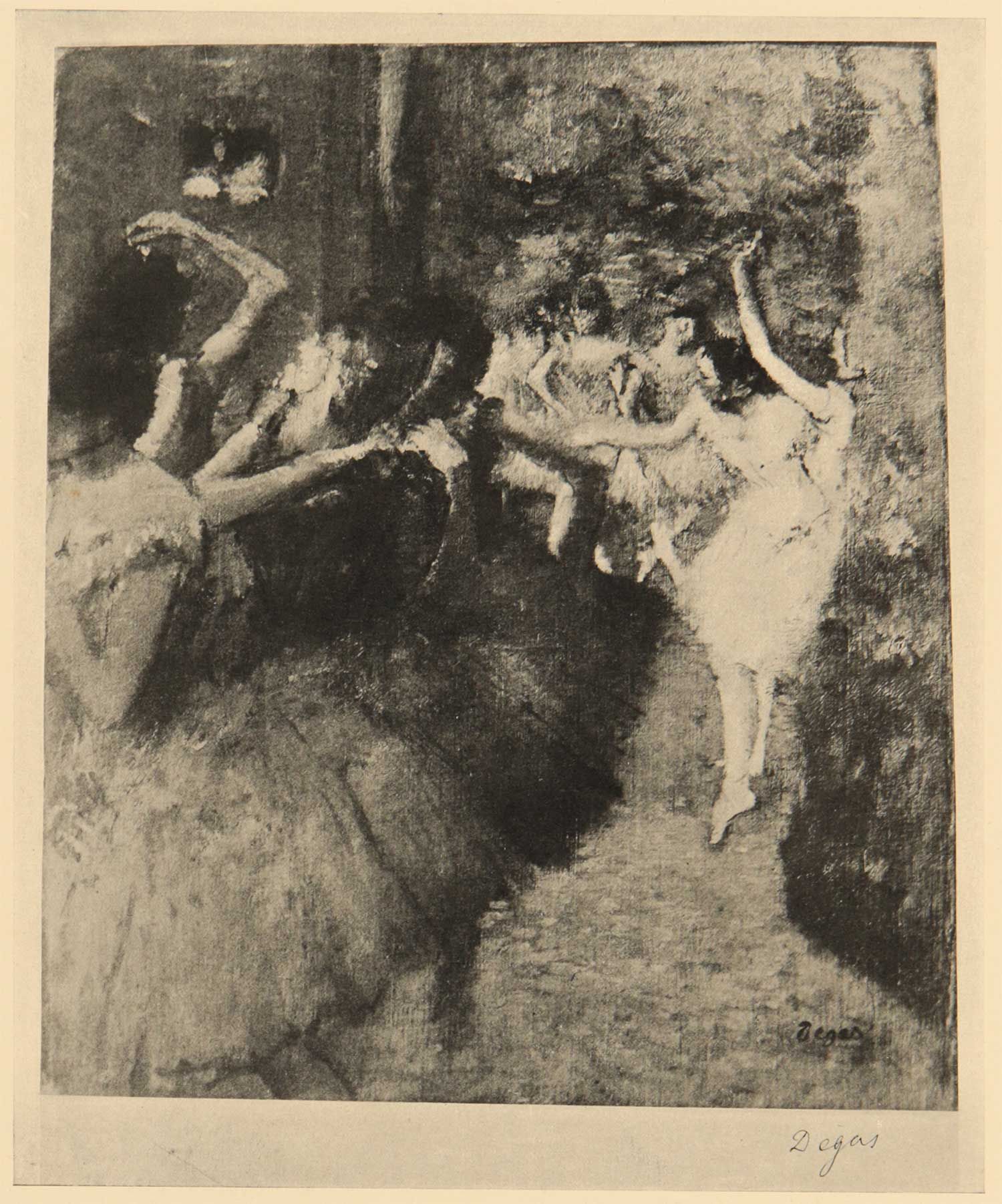 Edgar Degas | DANCERS ON THE STAGE (1892 - 1895) | MutualArt