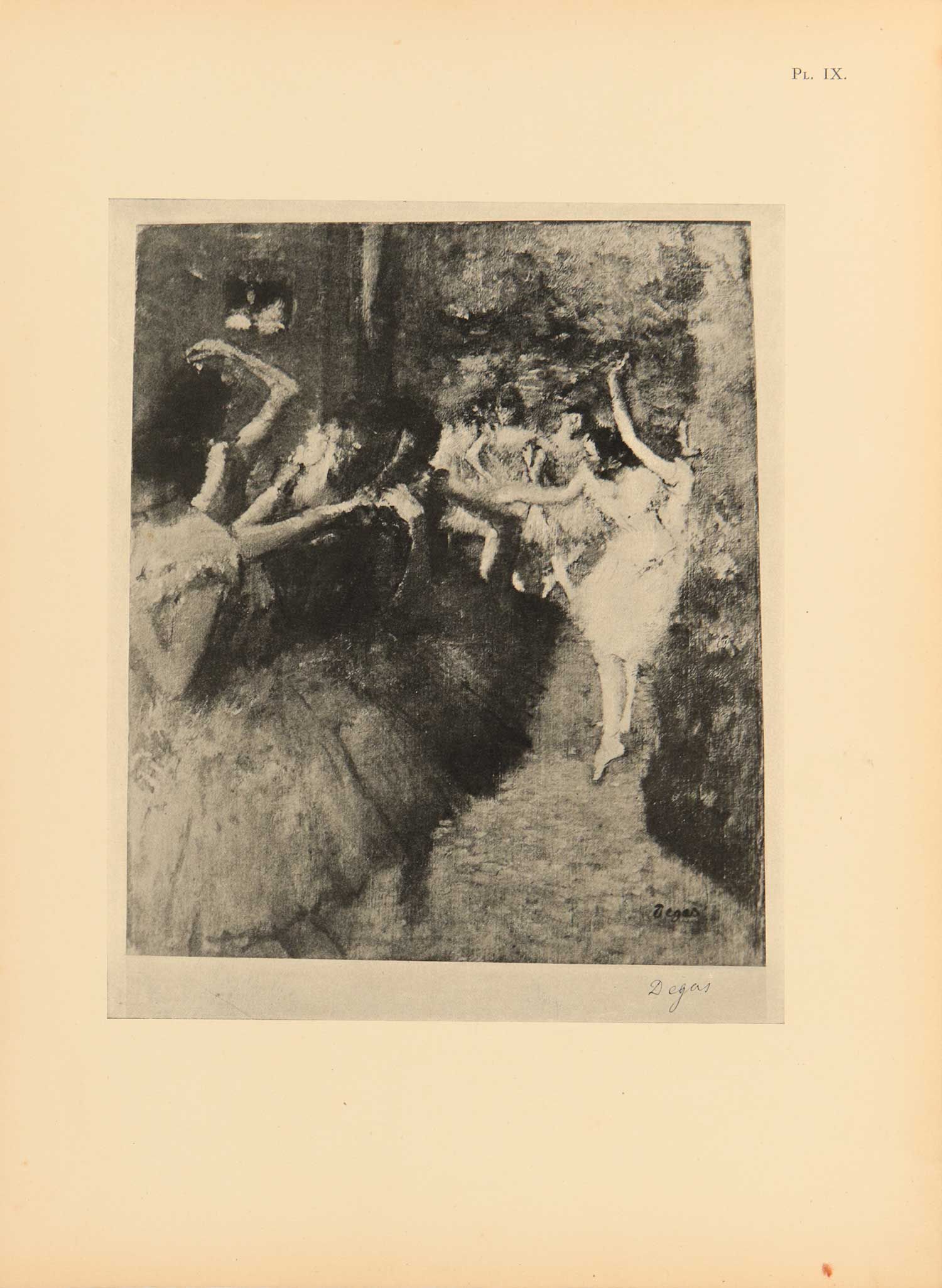 Edgar Degas | DANCERS ON THE STAGE (1892 - 1895) | MutualArt