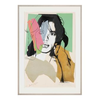 Lot 3033 · Andy Warhol (American, 1928-1987), Mick Jagger (F. & S. II.140)