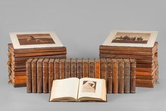 The North American Indian, John Batterson Stetson, Jr., Complete Set of 20 Volumes + 20 Portfolios, 1907 - 1930