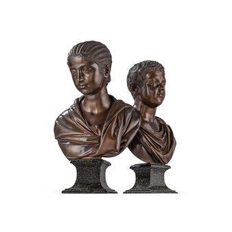 Busts of Geta and Plautilla