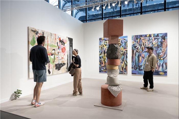 OMR, Frieze New York 2025 Photo by Casey Kelbaugh
