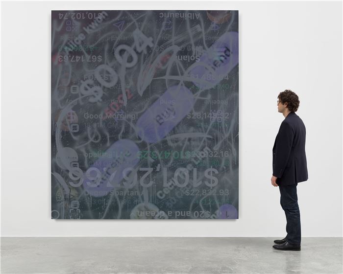 Avery Singer Hauser & Wirth 'Shit Coin Maxi', 2025