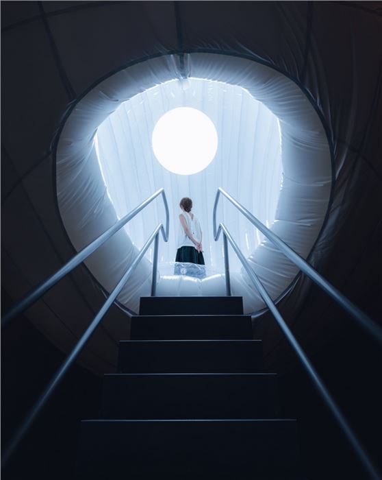 Installation view, Matrix, 2024. Courtesy: Zhu Yu Jia/ Taikang Art Museum