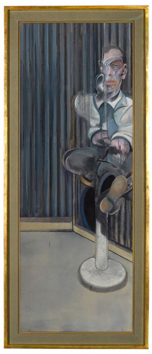 Francis Bacon, Portrait of a Dwarf, Executed in 1975, oil on canvas. Photo: Sotheby’s