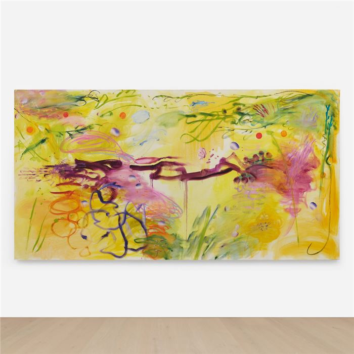 Emma McIntyre, Seven types of ambiguity, Executed in 2021, oil and oilstick on linen. Photo: Phillips.