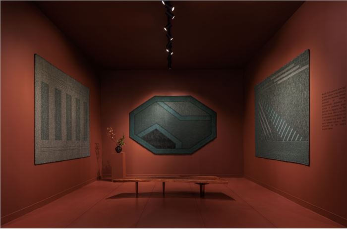 Sylvie Johnson’s Tokonoma exhibition room, 2024. Courtesy of Merida Studio.